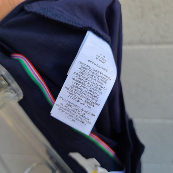 Boden | Ailesbury Linen Blend Cargo Shorts in Navy Size 6 - Picture 10 of 13